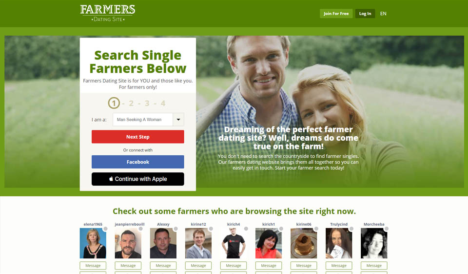 Farmers Dating Site im Test 2024