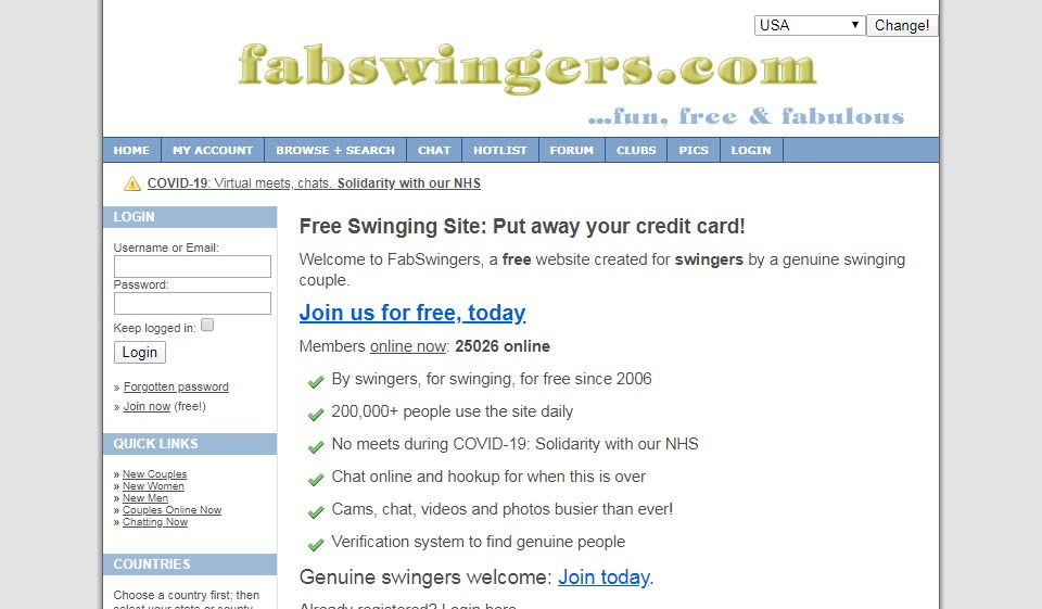 FabSwingers Review – What Do We Know About It?